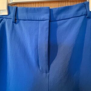 Express Royal Blue Straight Work Pant